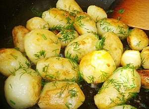 Разгрузочный день на картошке