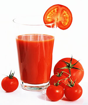 Разгрузка на томатном соке