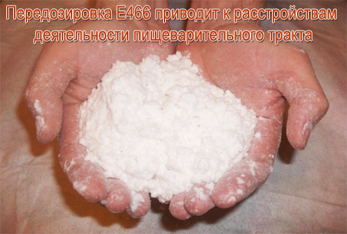 Польза и вред Е466 Натрий-карбоксиметилцеллюлоза