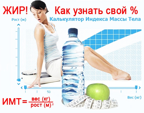 Как рассчитать процент жира в организме - Похудение с расчётом - Calorizator.ru