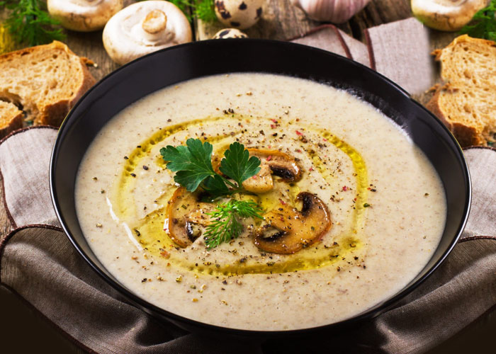 Грибной суп-пюре – пошаговый рецепт приготовления с фото