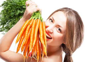 Морковь оздоравливает зубы и десны