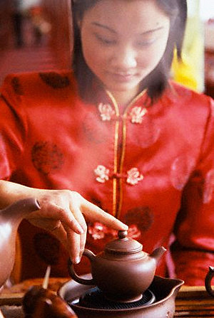 В Древнем Китае зеленый чай называют напитком императоров
