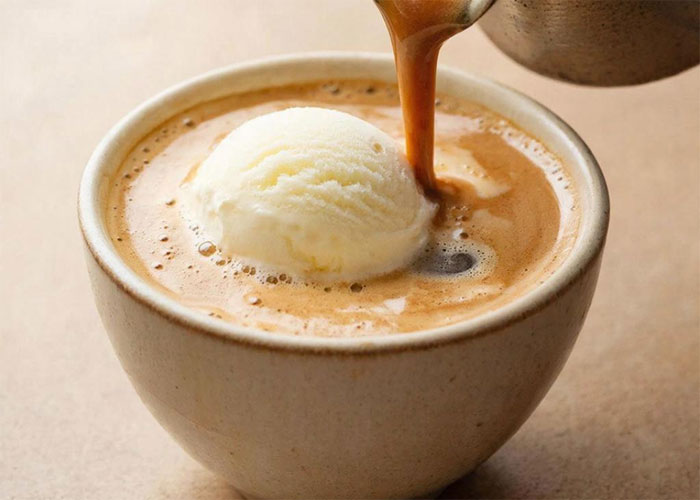 как приготовить кофе с мороженым