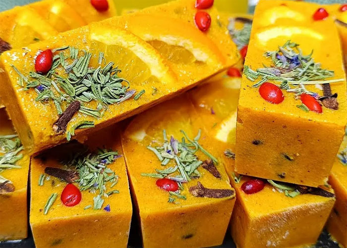 Облепиховый чай в замороженных кубиках – кулинарный хит