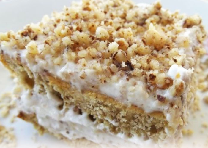 Медовый торт с коньячной ноткой