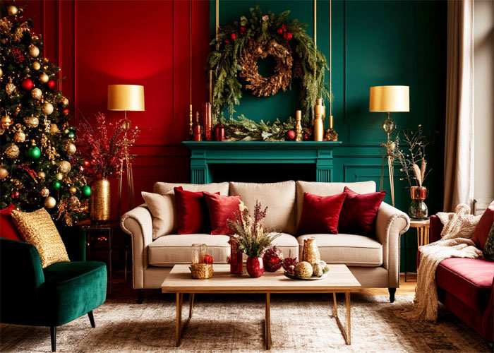 Как украсить жильё на Новый 2026 год
