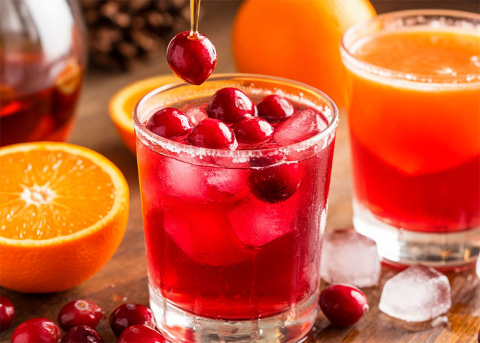 Клюквенный коктейль