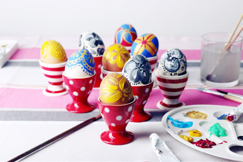 Как красить яйца красками для пищевых продуктов
