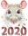 2020 - год какого животного? Белая металлическая крыса