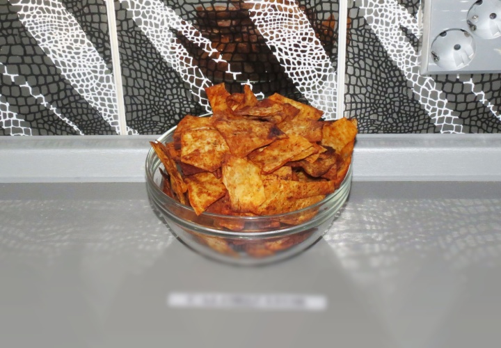 Чипсы из лаваша домашние