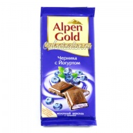 Шоколад Alpen Gold Черника с Йогуртом
