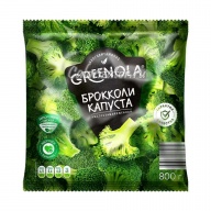 Капуста брокколи Greenola быстрозамороженная