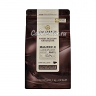 Шоколад Callebaut без сахара тёмный 53.9%