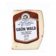 Сыр Грюн Вальд твердый с пажитником 45%