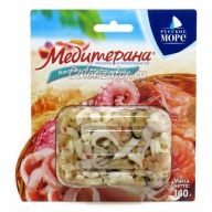 Коктейль Медитерана из морепродуктов в масле