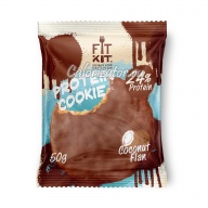 Печенье FITKIT Choco Protein Cookie Coconut Flan (Кокосовый Флан)