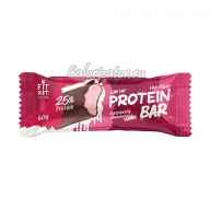 Батончик FITKIT Protein Bar Raspberry Cheesecake (Малиновый Чизкейк)