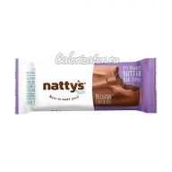 Батончик Nattys&Go! Brownie с арахисовой пастой и какао