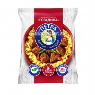 Вермишель Петра со вкусом говядины