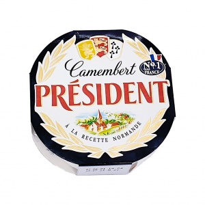 Сыр President Camembert с белой плесенью 45%