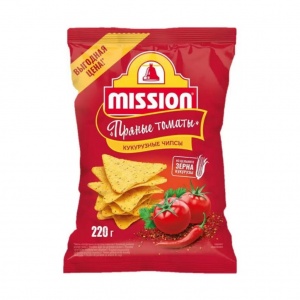 Чипсы Mission кукурузные Пряные томаты