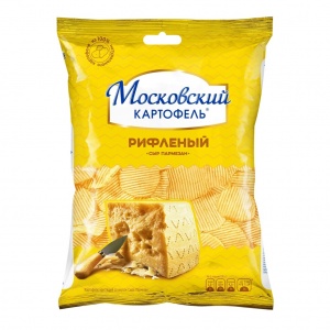 Чипсы Московский Картофель Сыр Пармезан