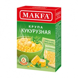 Кукурузная крупа Makfa в пакетиках