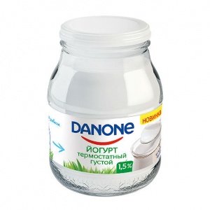 Йогурт Danone термостатный густой 1.5%