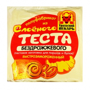 Тесто слоеное бездрожжевое Уральский пекарь