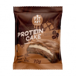 Печенье FITKIT Protein Cake Chocolate-Coffee (Шоколад-Кофе)