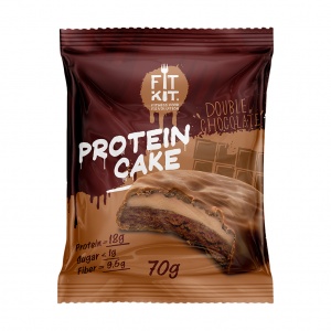 Печенье FITKIT Protein Cake Double Chocolate (Двойной Шоколад)