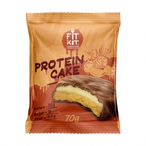 Печенье FITKIT Protein Cake Peanut Paste (Арахисовая Паста)