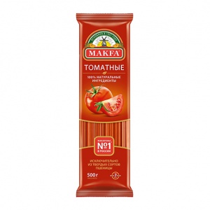 Макароны Makfa томатные