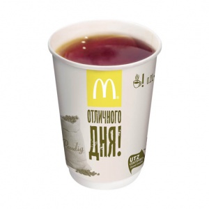 Напиток Чай чёрный/зелёный McDonalds