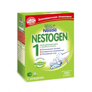 Смесь Nestogen-1 сухая адаптированная молочная с пребиотиками