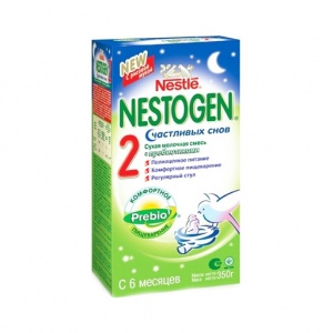 Смесь Nestogen-2 сухая адаптированная молочная с пребиотиками