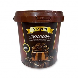 Паста шоколадная Vizyon для моделирования Тёмный шоколад