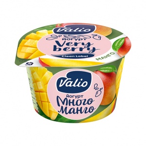 Йогурт Valio Clean Label с манго 2.6%