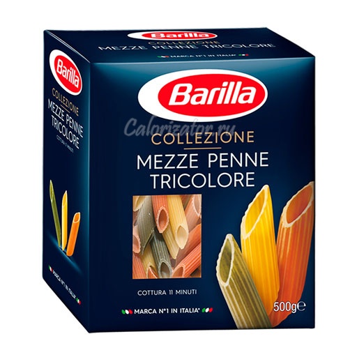 Макароны Barilla Colezione Mezze Penne Tricolore