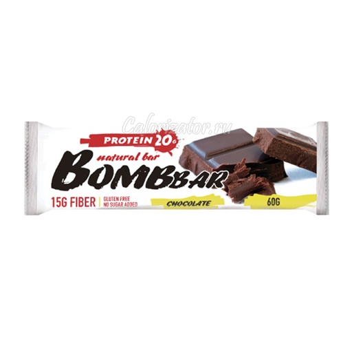 Батончик Bombbar протеиновый Шоколад