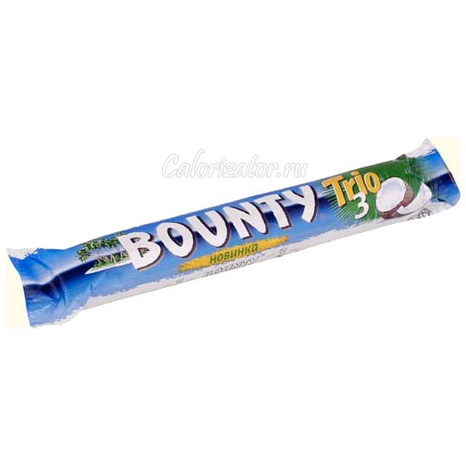 Шоколад Bounty Trio