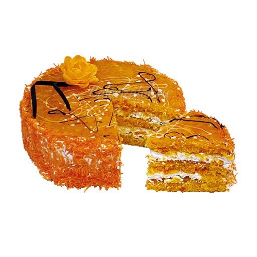 Торт Постный апельсиновый