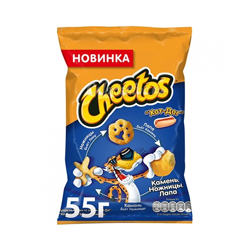 Снеки Cheetos кукурузные Хот Дог