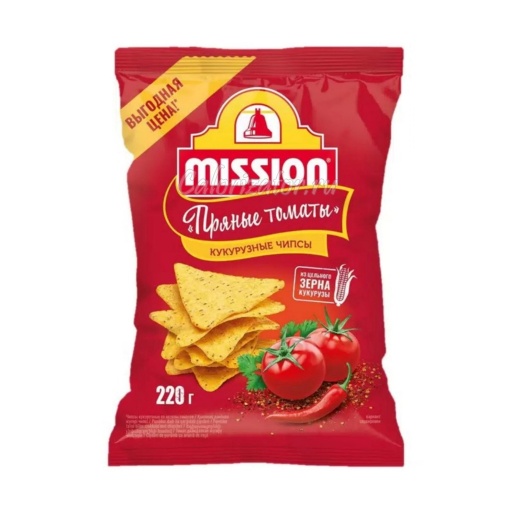 Чипсы Mission кукурузные Пряные томаты