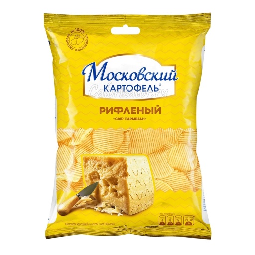 Чипсы Московский Картофель Сыр Пармезан