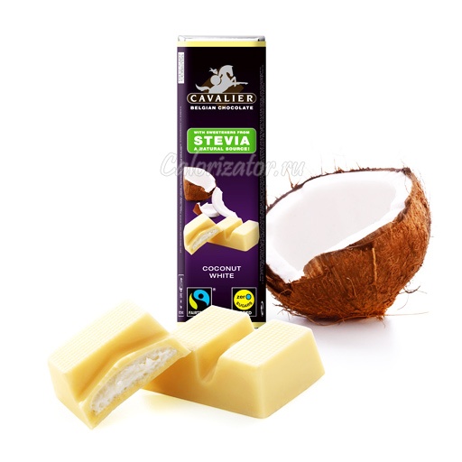 Шоколад белый с кокосом