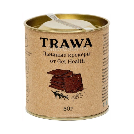 Крекеры Trawa льняные от Get Health