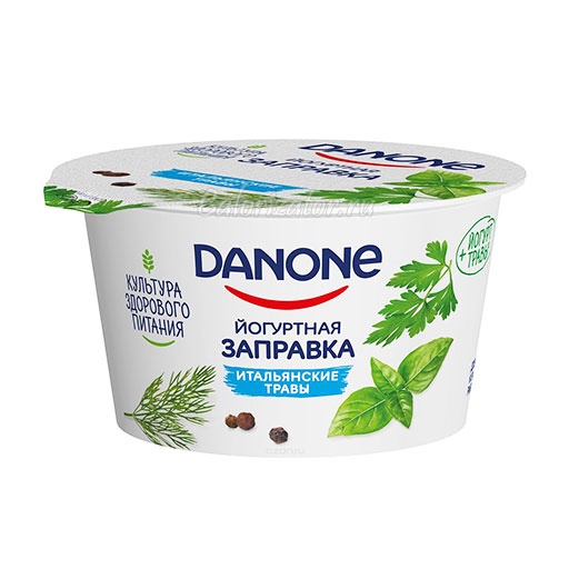 Йогуртная заправка Danone Итальянские травы