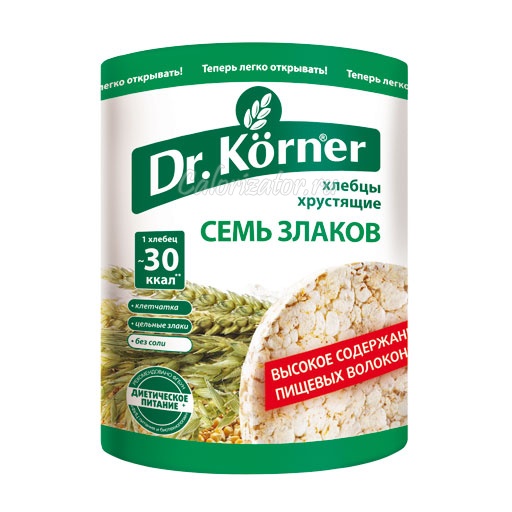 Хлебцы Dr.Korner Семь злаков
